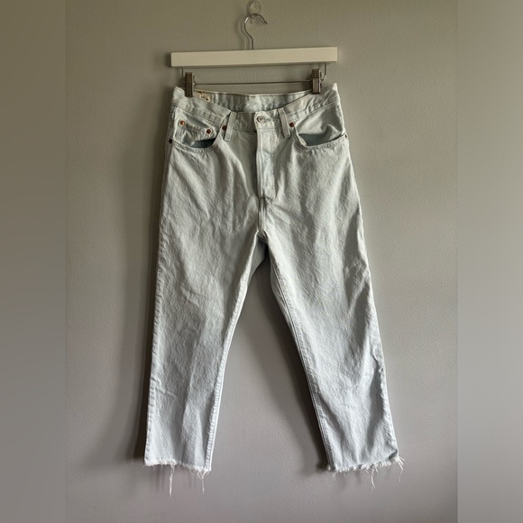 Levi’s 501 100% Cotton Button Fly Skinny Jeans - Picture 1 of 9